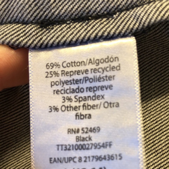 NEW Time and Tru black jean jacket - Picture 6 of 11